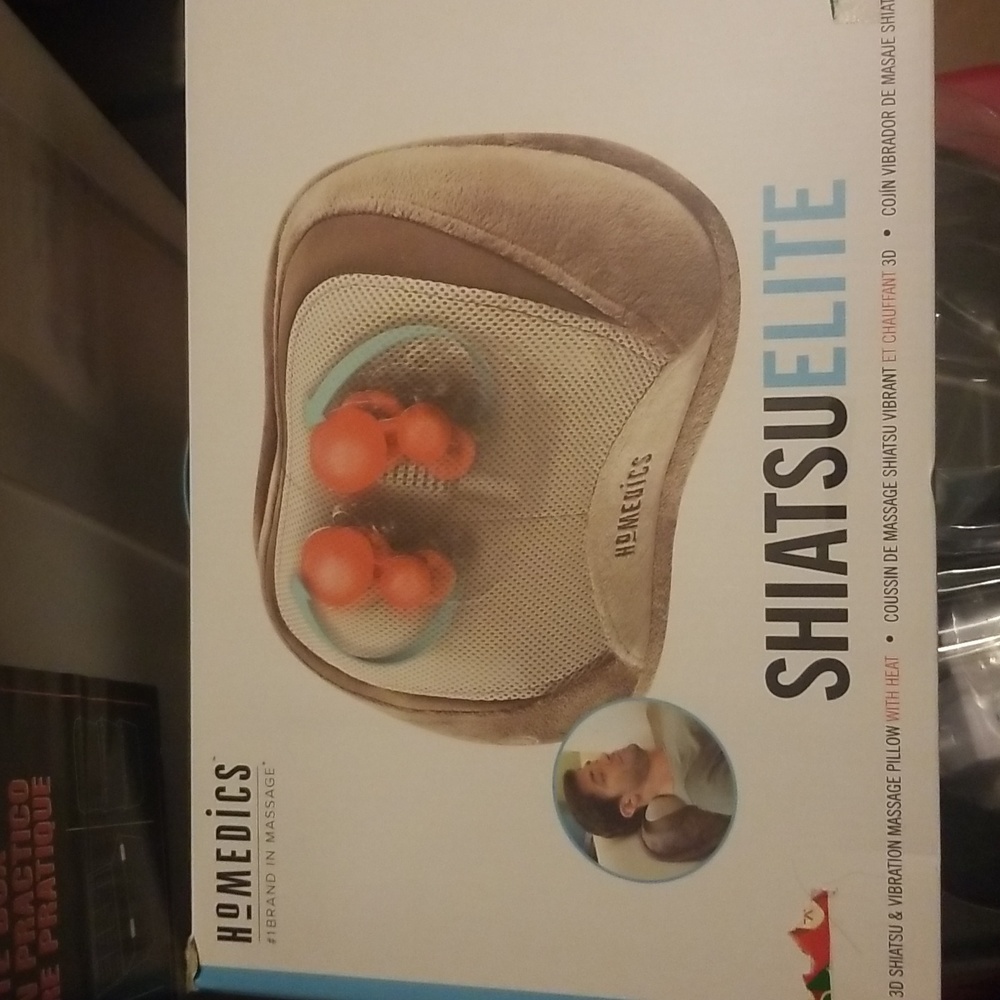 Homedics Shiatsu elite massage pillow with heat